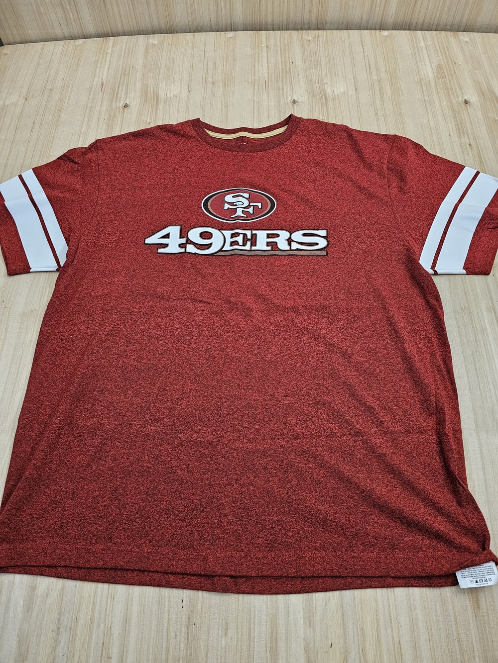 Majestic San Francisco 49ers Red Short-Sleeve Shirt 2X